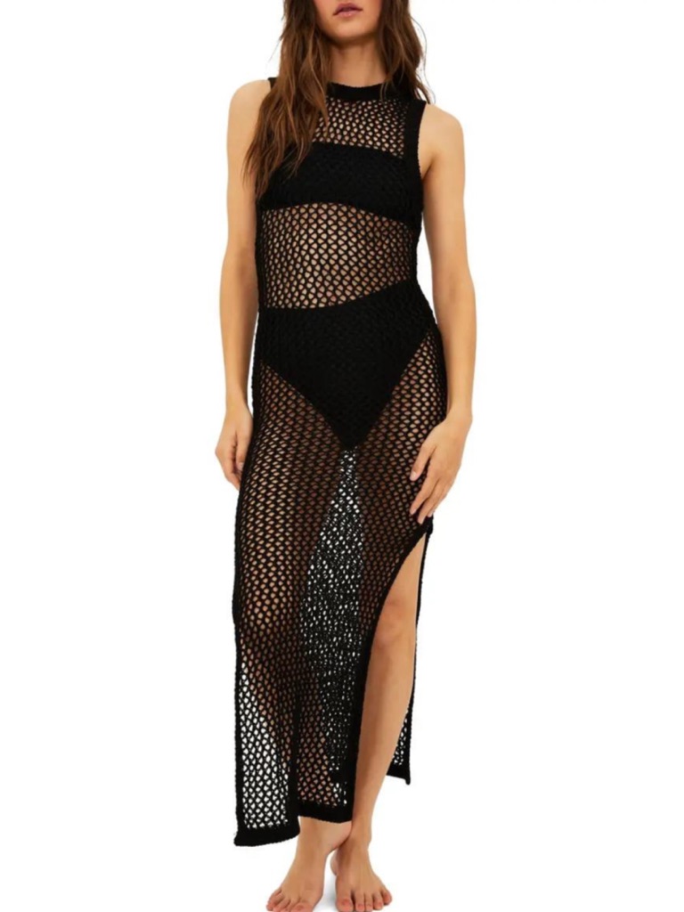 Talulah Crochet Maxi Cover Up Dress